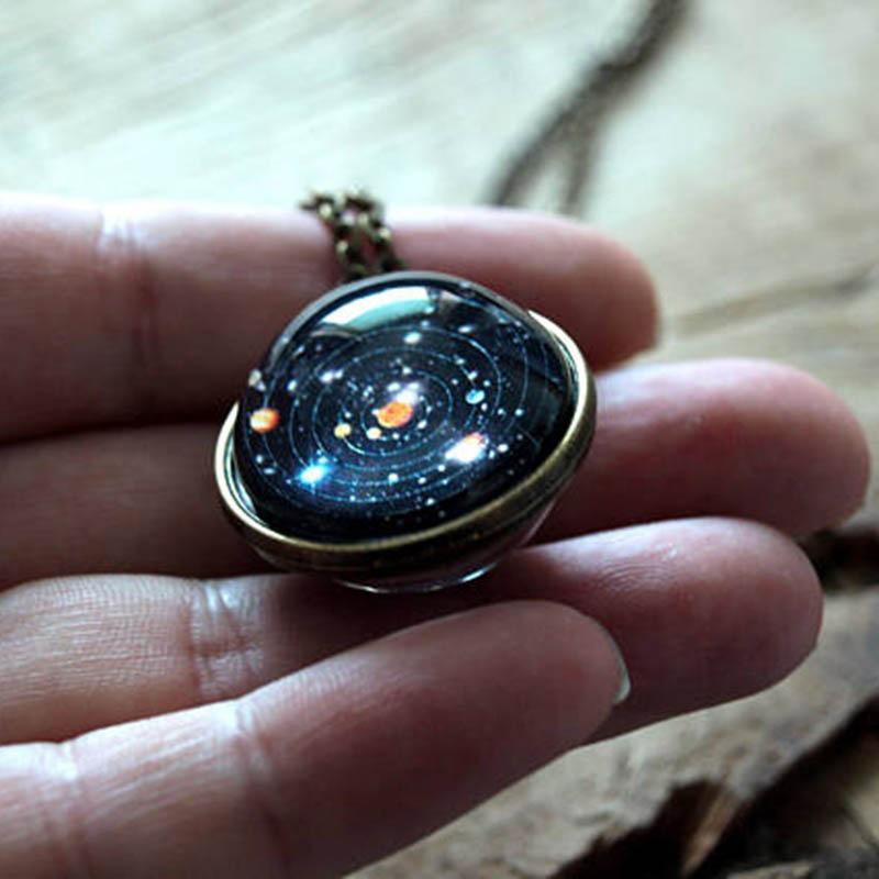 Avtoit | Double-Sided Glass Galaxy Necklace