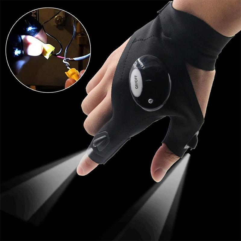 Avtoit | LED gloves with waterproof lighting