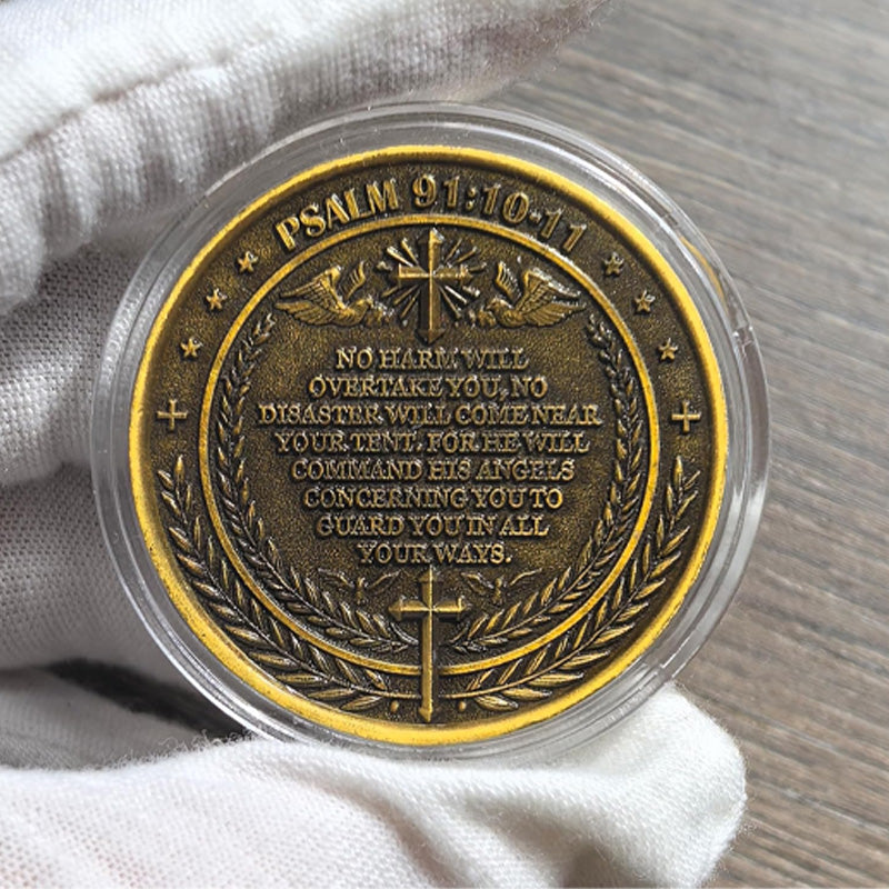 Avtoit | The Archangel Michael watches over us Challenge Coin
