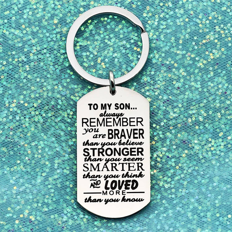 Avtoit | Mother's Day Engraving Metal Keychain with Box