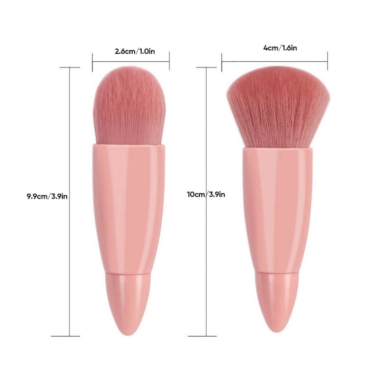 Avtoit | Portable Makeup Brush with Mirror