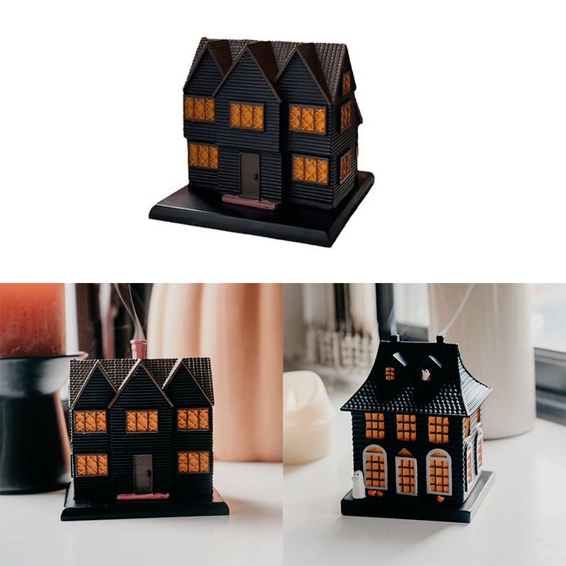 Avtoit | Witch House Halloween Autumn Incense Holder