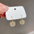 Avtoit | Vintage Flower Pendant Earrings