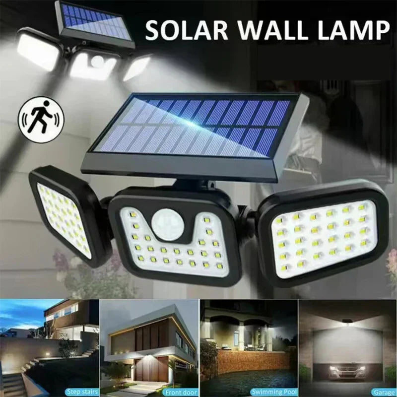 Avtoit | Solar-powered outdoor wall lamp