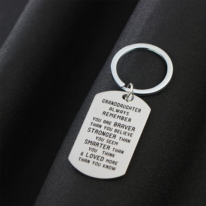 Avtoit | To my grandchild grandson granddaughter son daughter gift inscription keychain