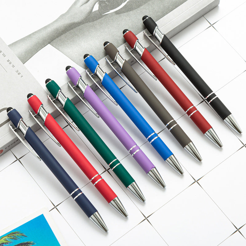 Avtoit | Metal Print Aluminum Ballpoint Pen, 8 Pieces