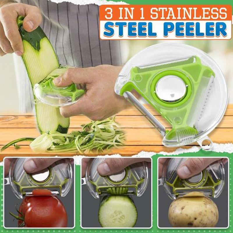 Avtoit | 3 in 1 Stainless Steel Peeler