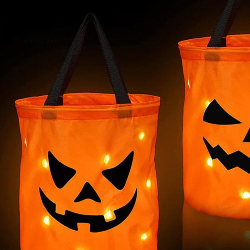 Avtoit | Personalized glowing pumpkin bag