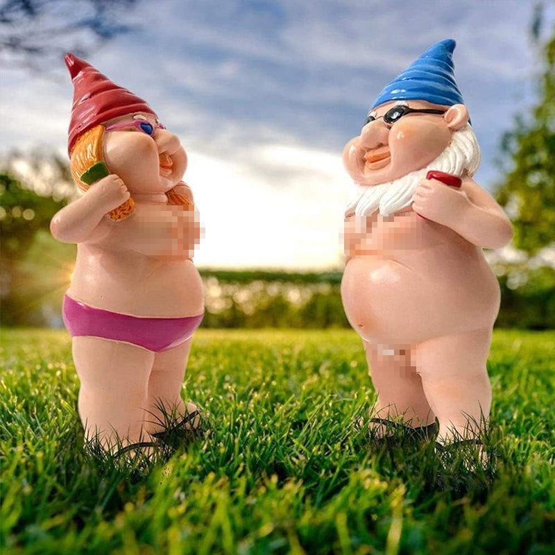 Avtoit | Cheeky Garden Gnome Funny Statue