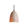 Avtoit | TerraLume – Pendant light with natural stone texture and warm glow