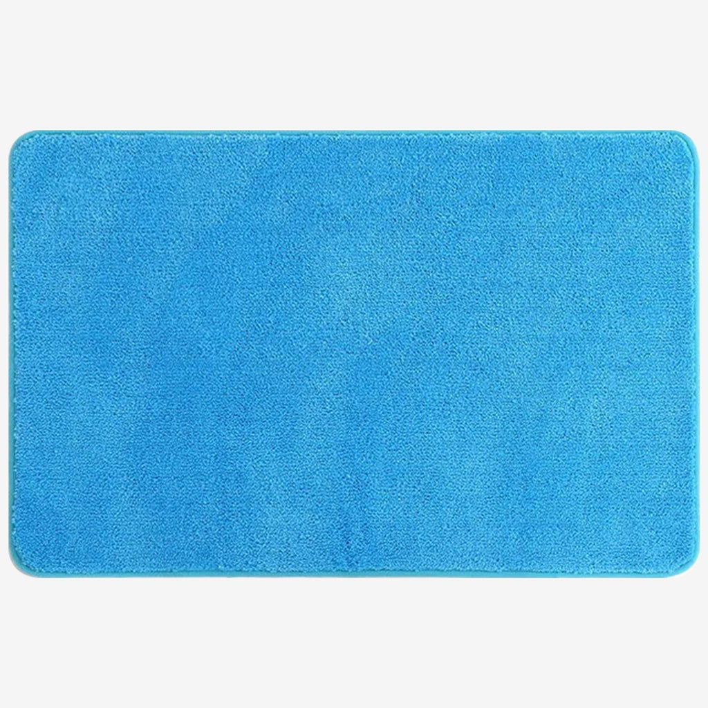 Avtoit | Feblilac Solid Color Tufted Bath Mat, Multiple Sizes Bath Mat, Pure Non-Slip Bath Mat