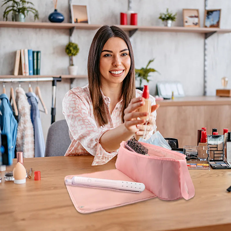 Avtoit | Hair tools travel bag and heat-resistant mat