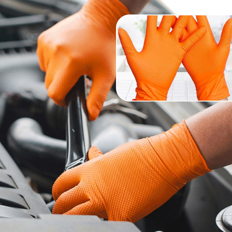 Avtoit | Orange Nitrile Gloves
