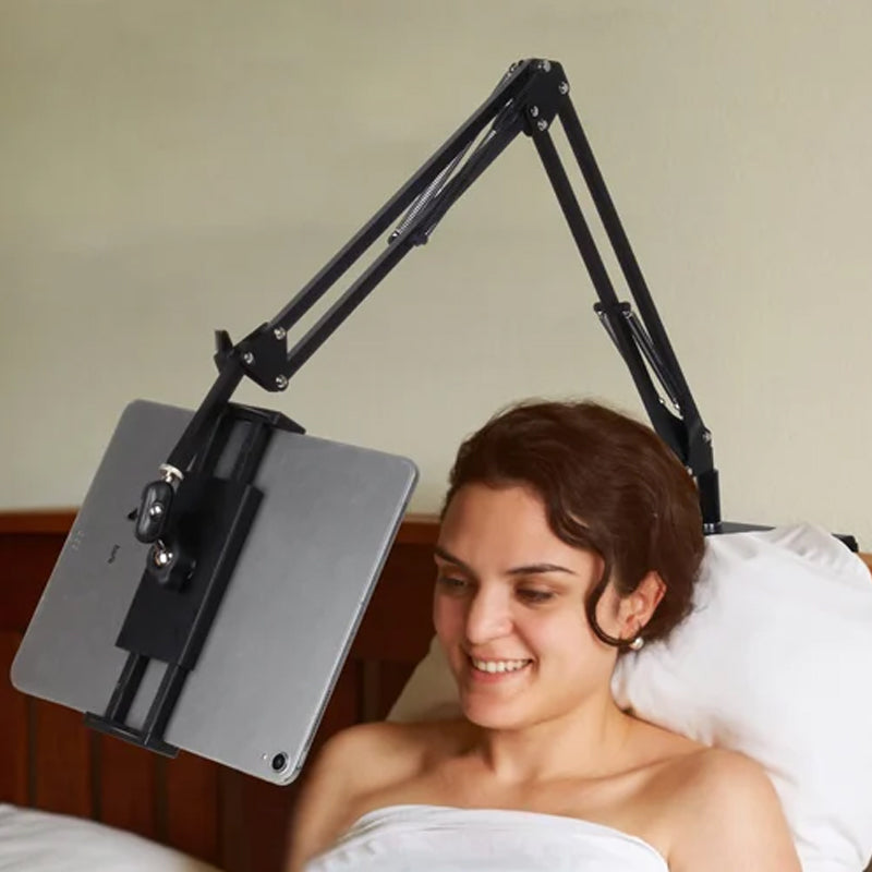 Avtoit | Extendable, concealed phone/tablet holder at the bed
