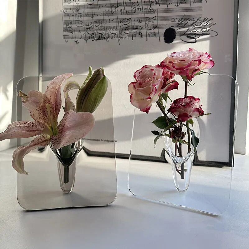 Avtoit | Photo Frame Vase Desk Flower Arrangement Ornament