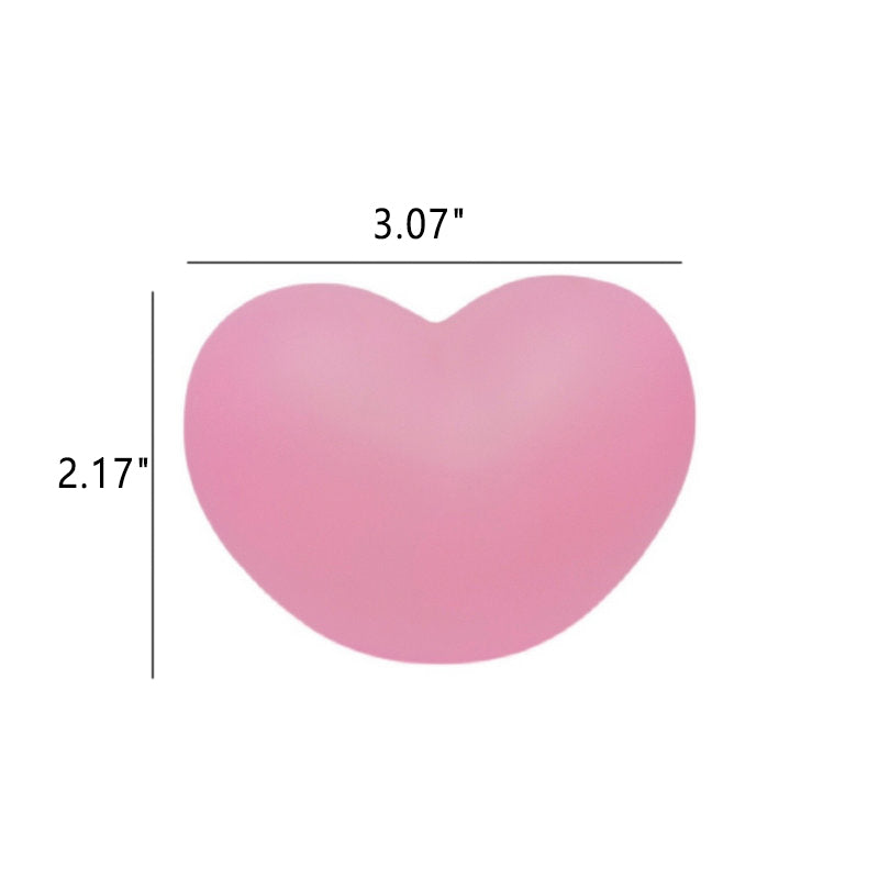 Avtoit | LuvSphere Silicone LED Night Light | Heart-Shaped Design | Table Lamp | Warm Mood Light | Decorative