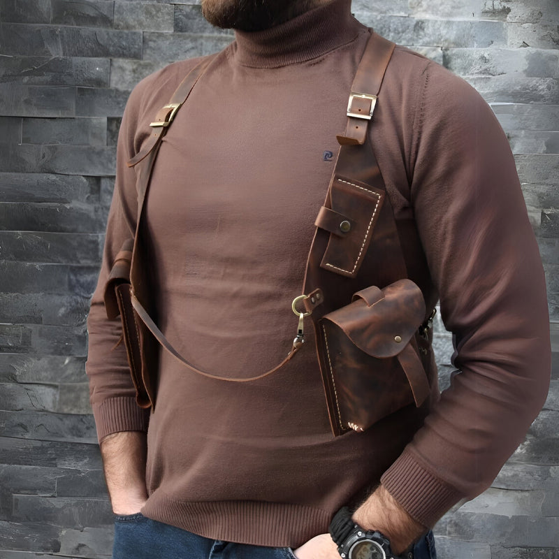 Avtoit | Medieval Steampunk Retro Shoulder Bag with Shoulder Strap