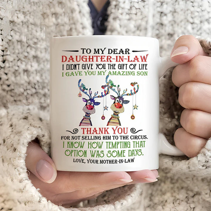 Avtoit | I have given you my amazing son - Best gift for daughter-in-law mugs