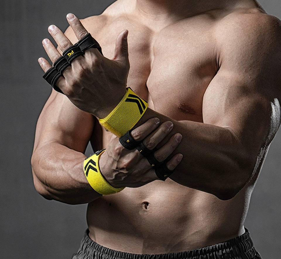 Avtoit | GripFit Wrist Gloves - Non-Slip, Anti-Callous Pull-Up Grips