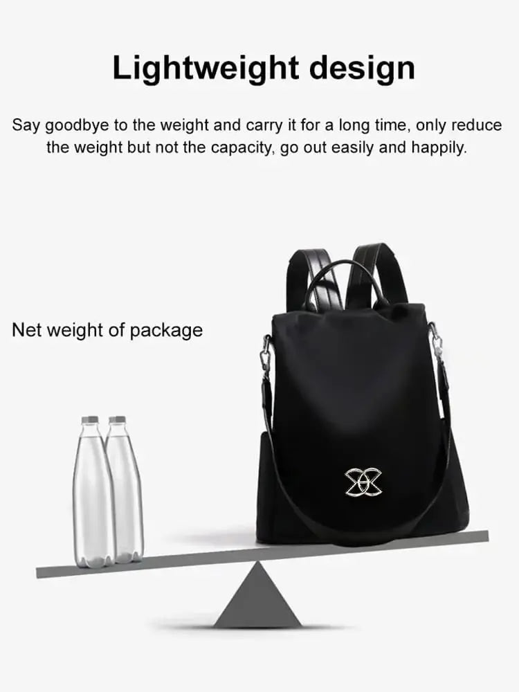 Avtoit | Large Volume Theft-Proof Backpack — Secure Travel Backpack with Hidden Zipper