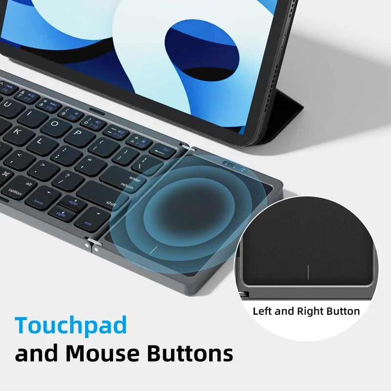 Avtoit | Foldable Bluetooth Keyboard with Touchpad