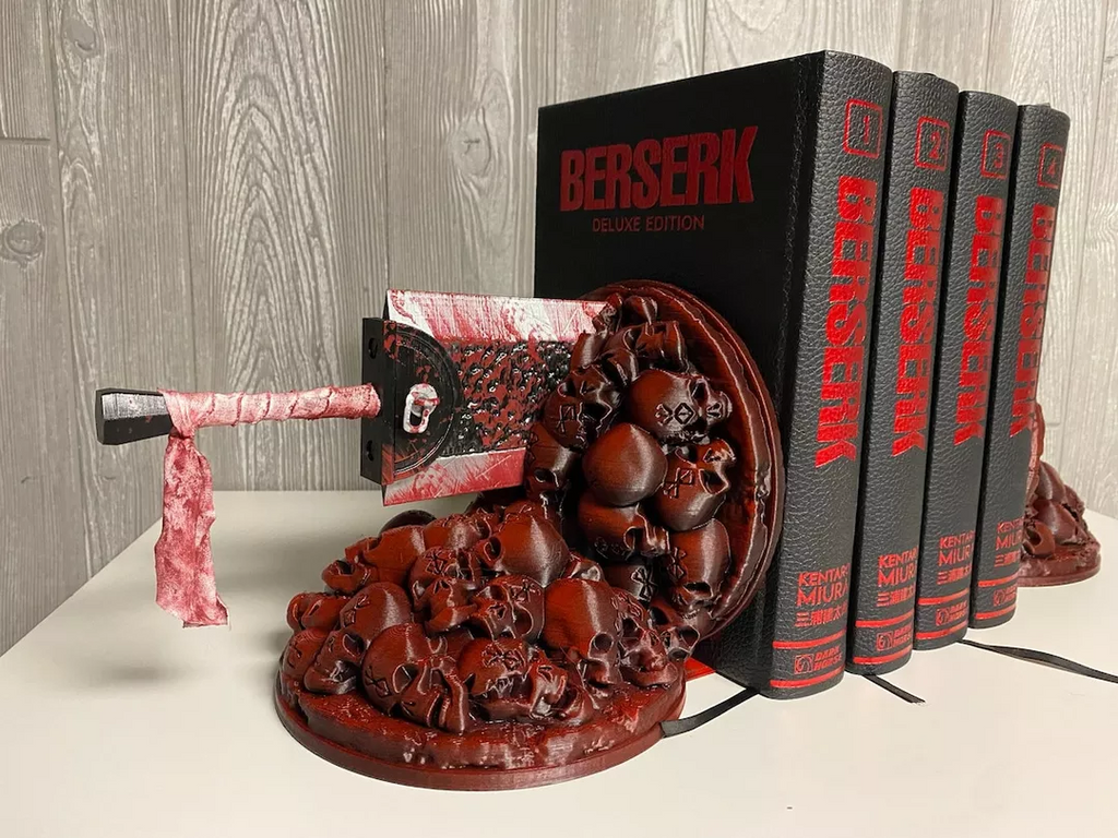 Avtoit | Berserk Bookends - Dragonslayer,Gift for she|him
