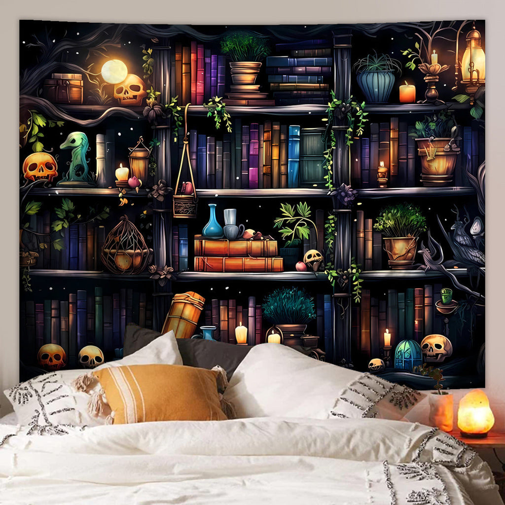 Avtoit | Skeleton Horror Halloween Tapestry