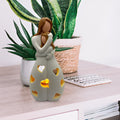 Avtoit | Embracing Mother Daughter Figure Flickering Candle Holder - LoveGlow