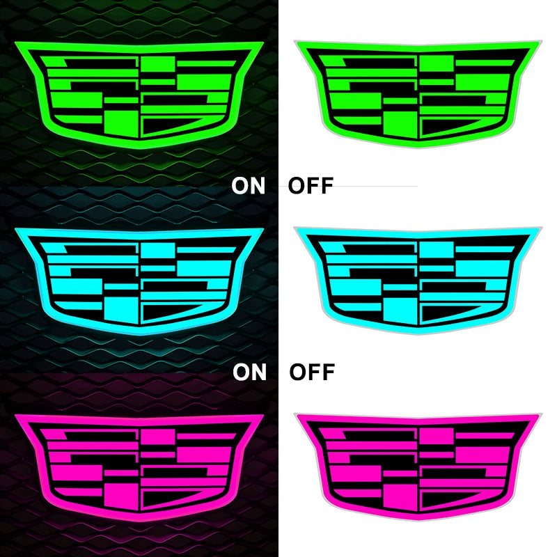 LED Cadillac Car Badge For CTS 2015-2019