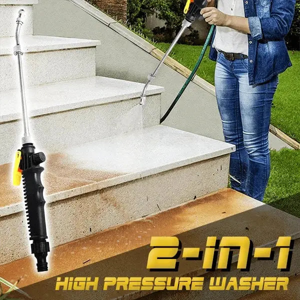 Avtoit | 2-in-1 High Pressure Cleaner Attachment – Transforms the Garden Hose into a Water Jet