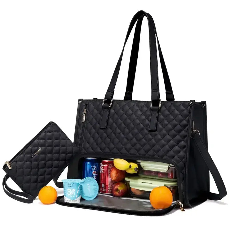 Avtoit | 2-in-1 Insulated Bag with Laptop Compartment – Stylish & Practical for Work and Everyday Life