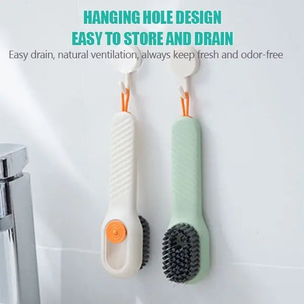Avtoit | 2-in-1 Cleaning Brush with Soap Dispenser – Cleanliness Made Easy