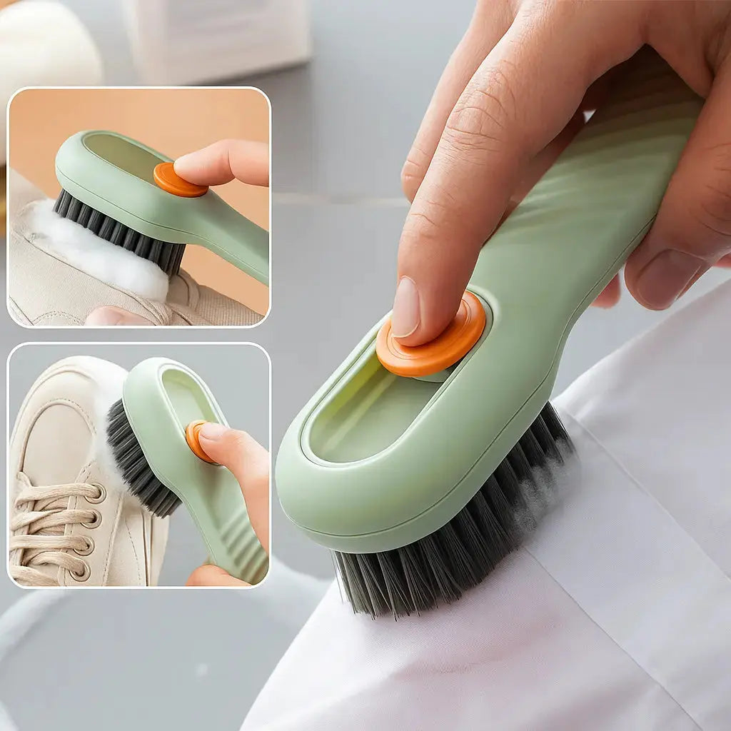 Avtoit | 2-in-1 Cleaning Brush with Soap Dispenser – Cleanliness Made Easy
