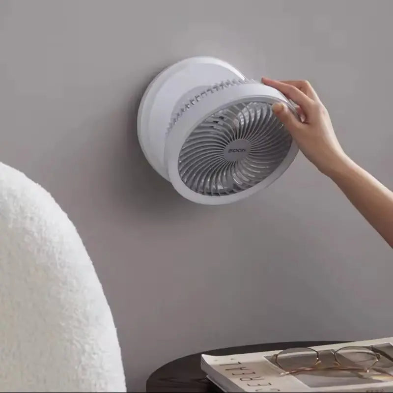 Avtoit | 2-in-1 Fan for Wall & Table – Quiet, Space-saving & Powerful