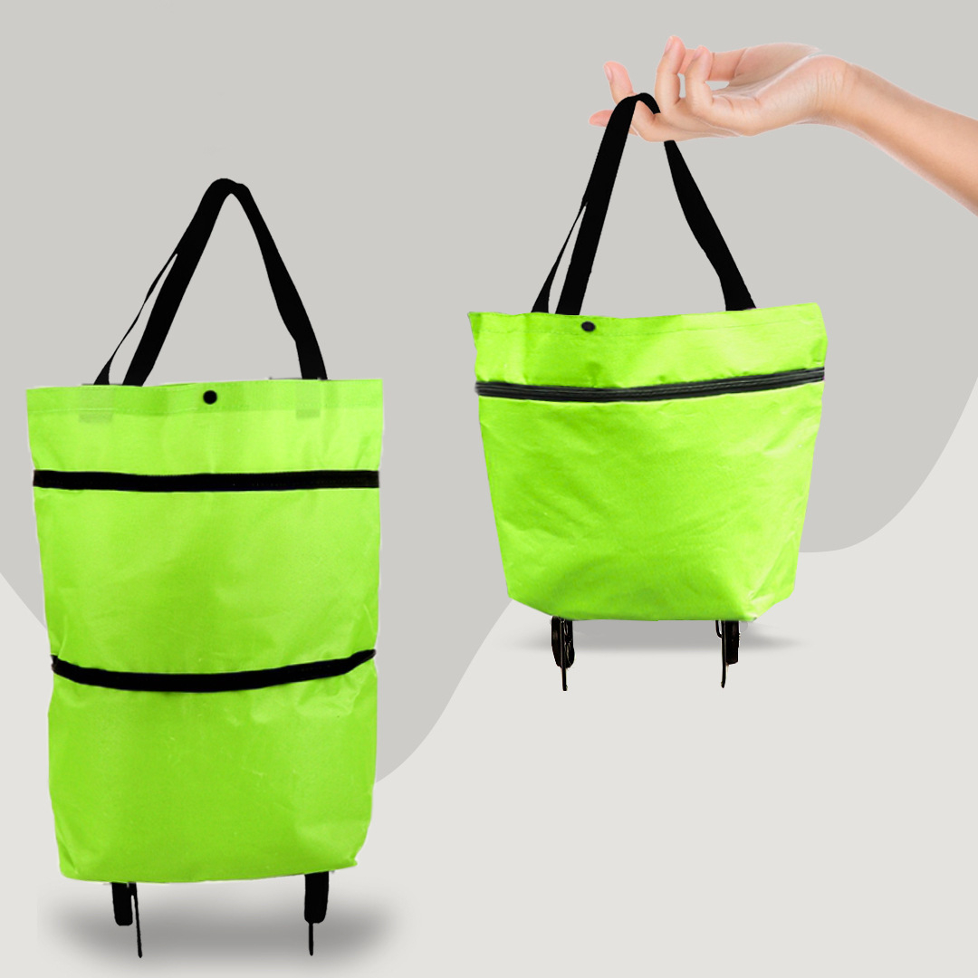 Avtoit | 2-in-1 Convertible Shopping Bag with Wheels - CarryFlex