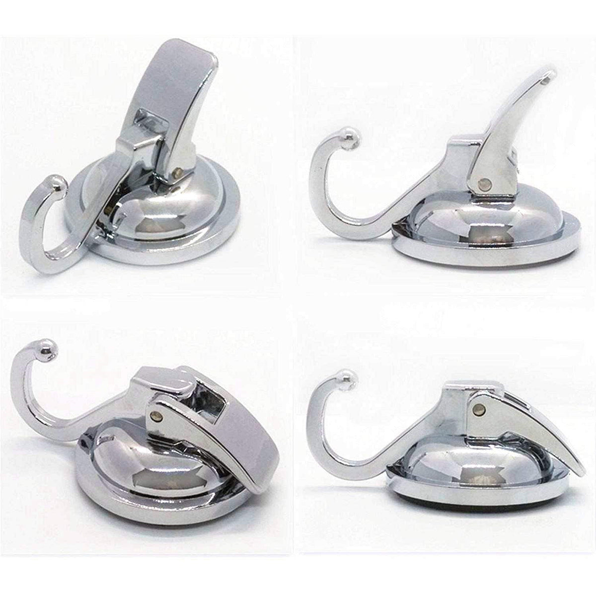 Avtoit | 2-Pack: Heavy-Duty Vacuum Suction Cup Hooks