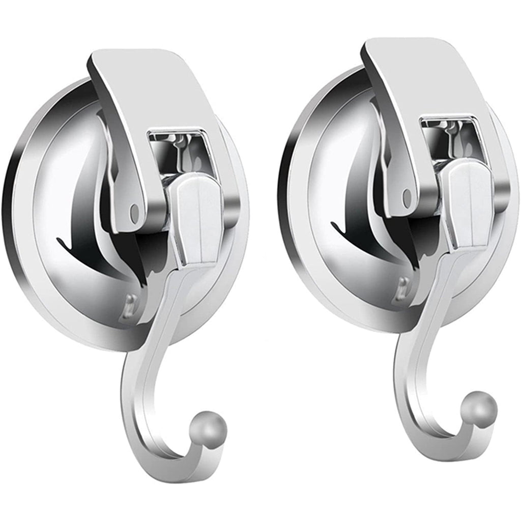Avtoit | 2-Pack: Heavy-Duty Vacuum Suction Cup Hooks