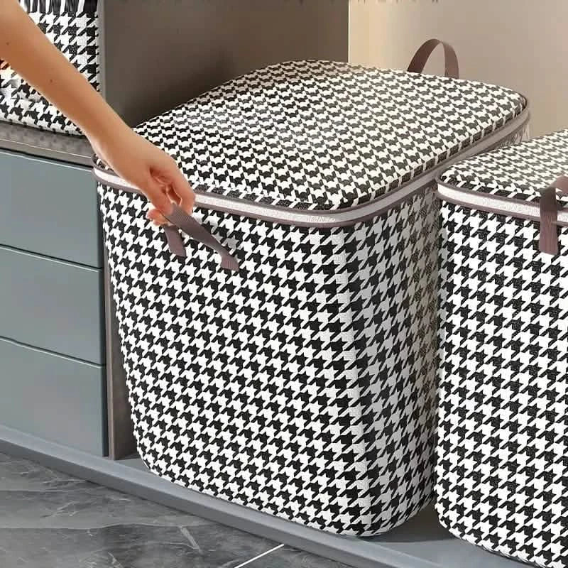 Avtoit | 2-Pack: Quilt Storage Bag Organizer Nonwoven Dustproof Foldable Closet Space-Saving Bag