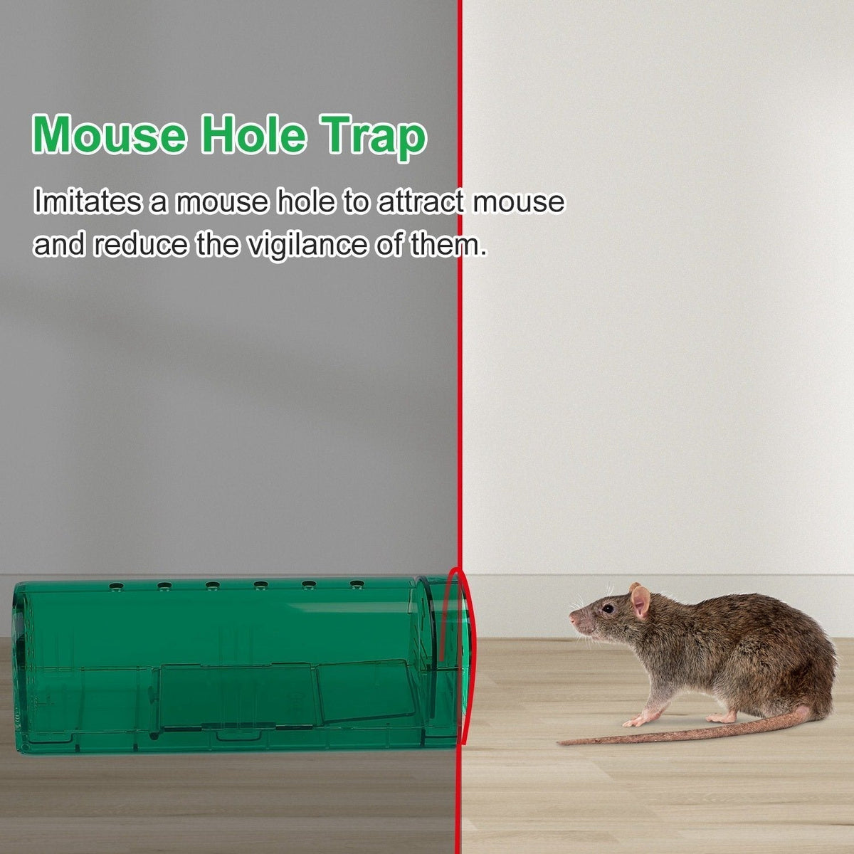 Avtoit | 2-piece: Reusable Humane Mouse Trap