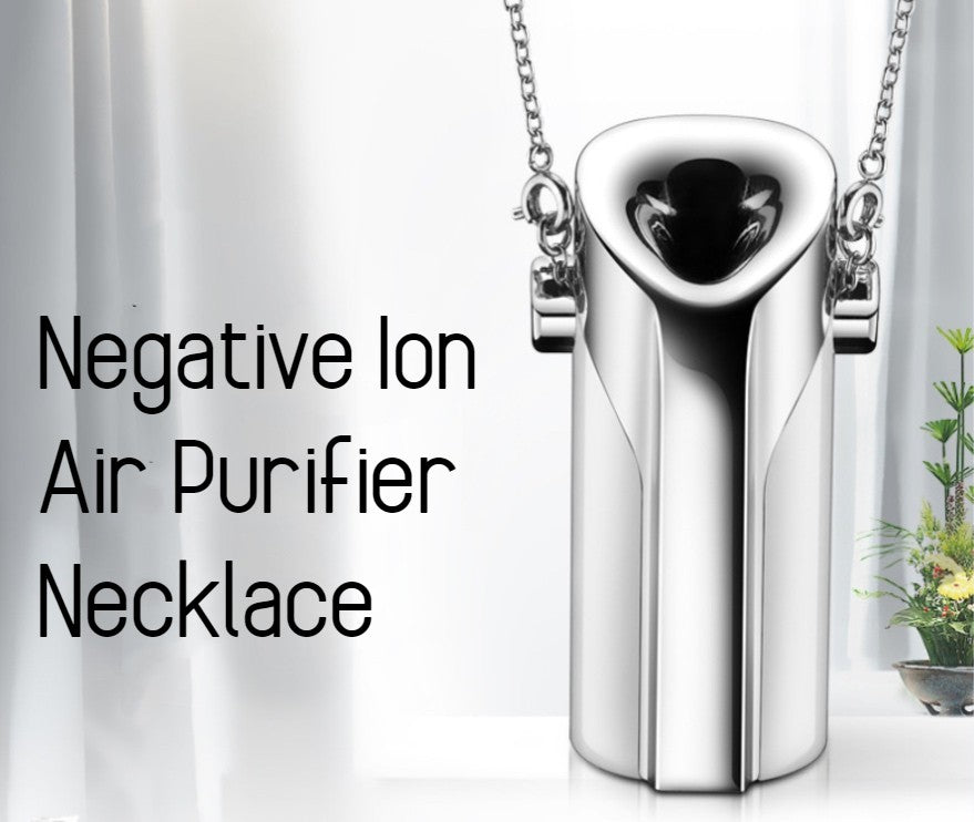 Avtoit | Portable Wearable Negative Ion Air Purifier Necklace with Light Weight, Silent Operation, High Efficiency, Energy-saving Design and Simple Shape