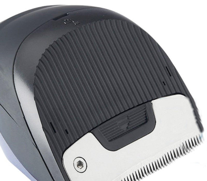 Avtoit | Rechargeable Palm-held Wireless Electric Hair Clipper, with Stainless Steel Blade, Washable Design, Multiple Length Control Comb and USB Charging Cable, for Family Use