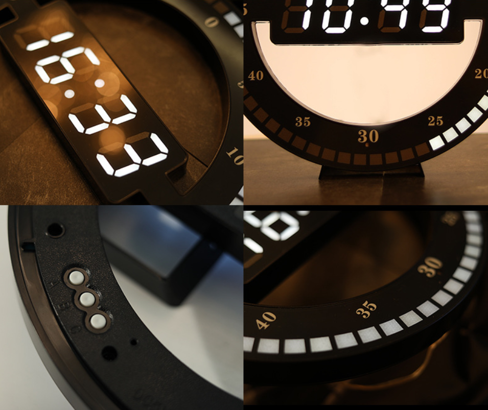 Avtoit | The Simplest and Coolest LED Wall Clock, for Home, Office & More