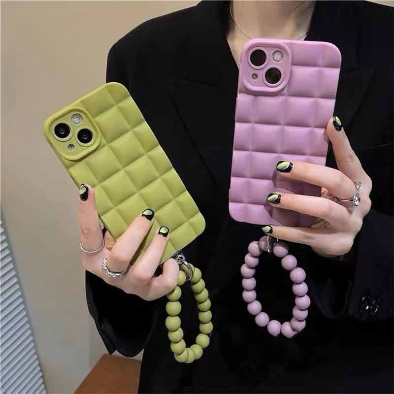Avtoit | Frosted Pearl Bracelet Case for iPhone