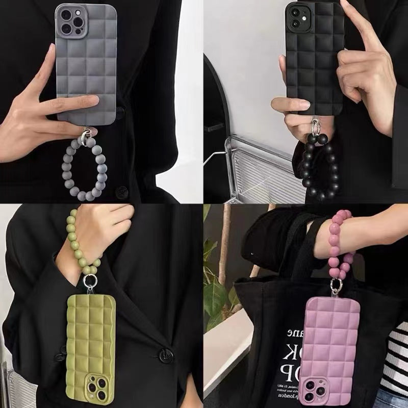 Avtoit | Frosted Pearl Bracelet Case for iPhone