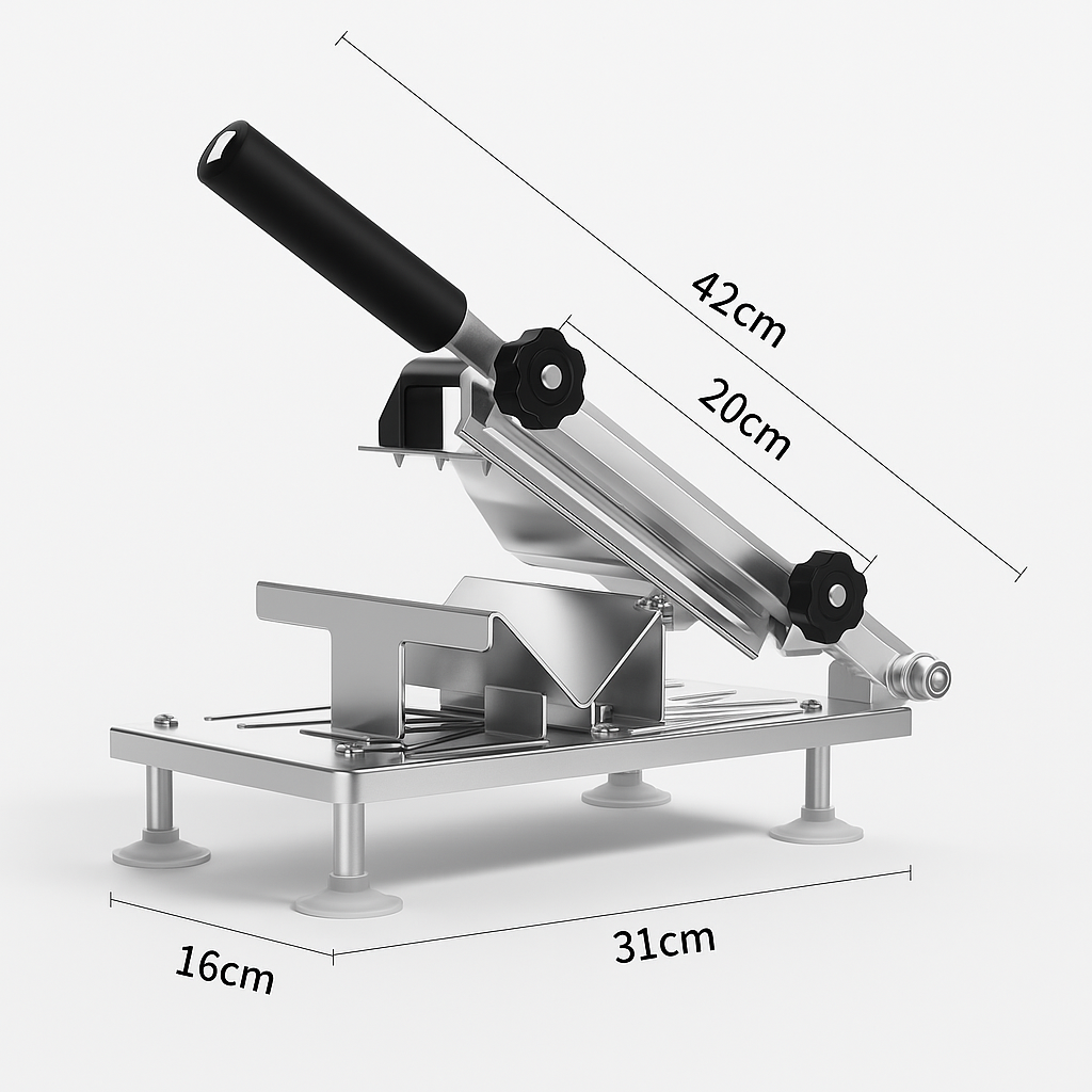 Avtoit | SlicePro – Stainless Steel Food Slicer for Home Use | Adjustable Thickness | Precision Cutting