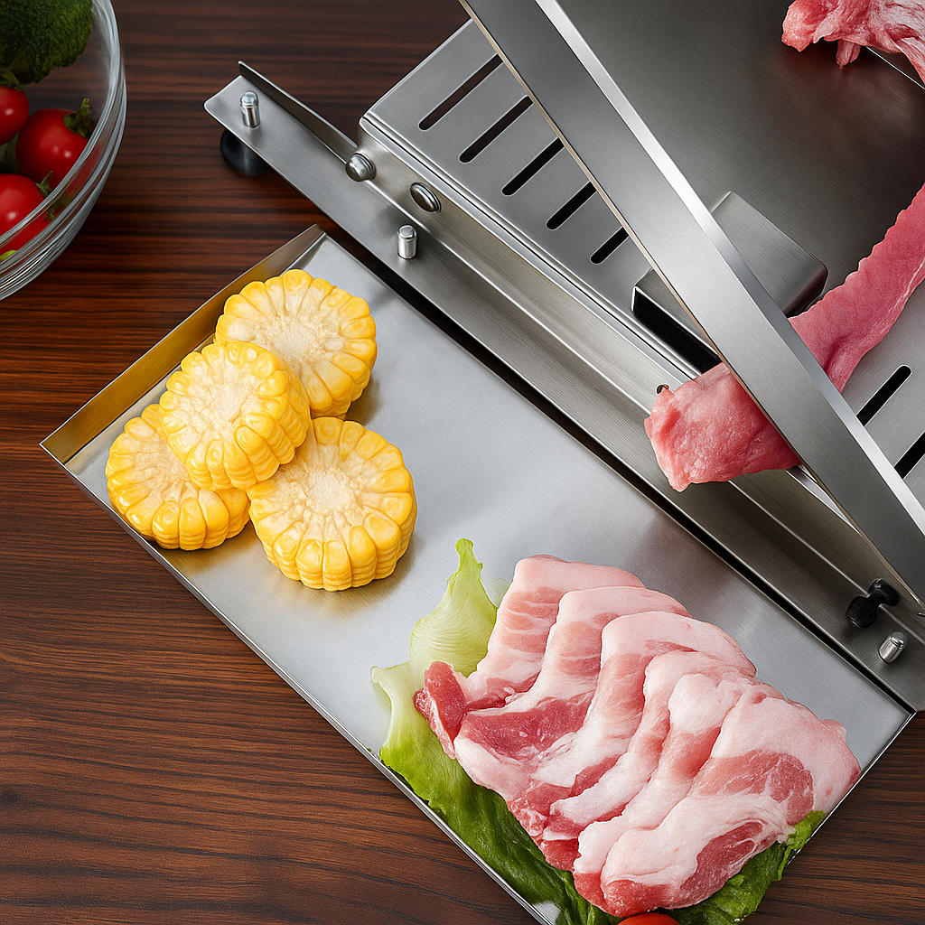 Avtoit | SlicePro – Stainless Steel Food Slicer for Home Use | Adjustable Thickness | Precision Cutting