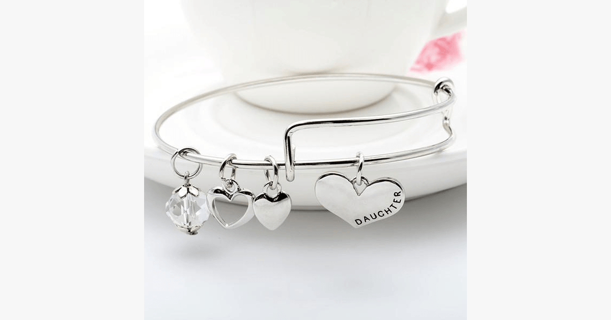 Avtoit | Mother Daughter Charm Bracelet Set