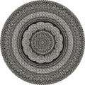 Avtoit | Exotic Moroccan Carpet Multicolored Floral Pattern Rug Non-Slip Pet-Friendly Stain-Resistant Rug for Home