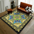 Avtoit | Trendy symmetrical floral carpet multicolored Moroccan style carpet synthetic carpet for room