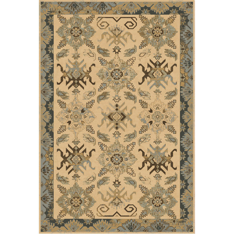 Avtoit | Unusual diamond patterned rug Multicolored Moroccan rug Polyester pet-friendly stain resistant non-slip rug for the living room